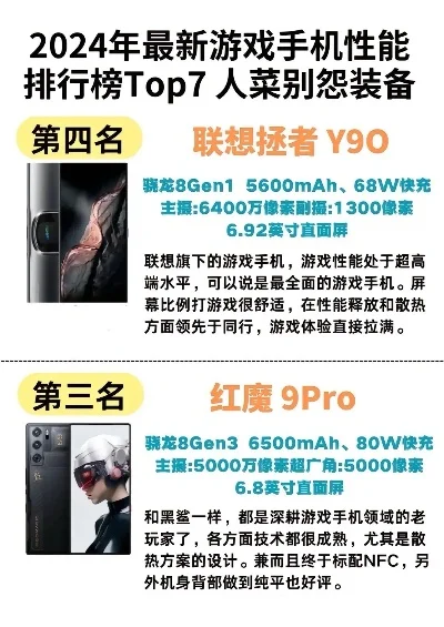 国产好游戏手机排行榜-国产游戏手机性能强