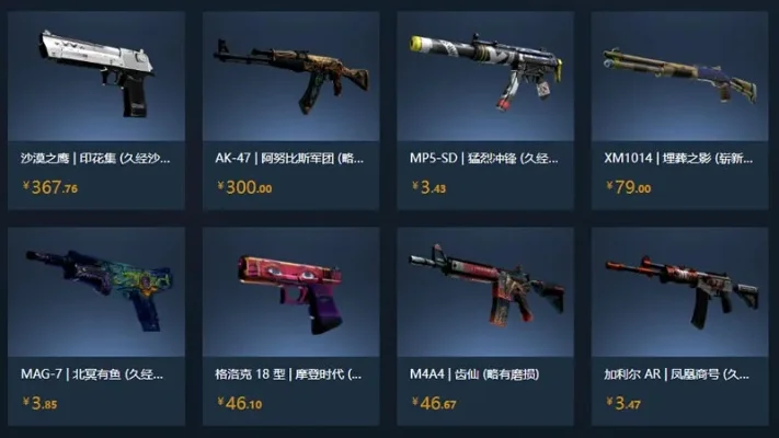 csgo 多少钱-CSGO价格构成与市场